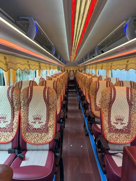 Không gian xe sạch đẹp